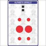 Algarismos Braille : 